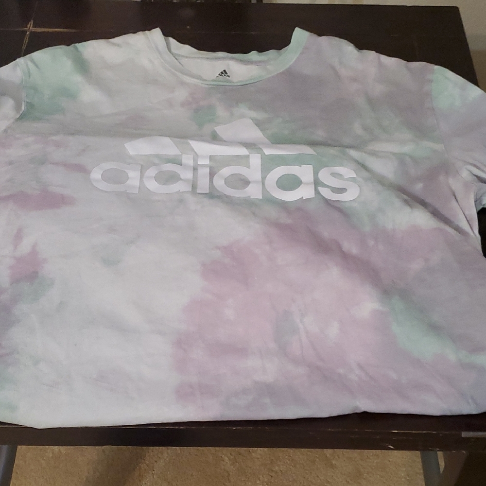Adidas Pastel Tie-Dye Tee